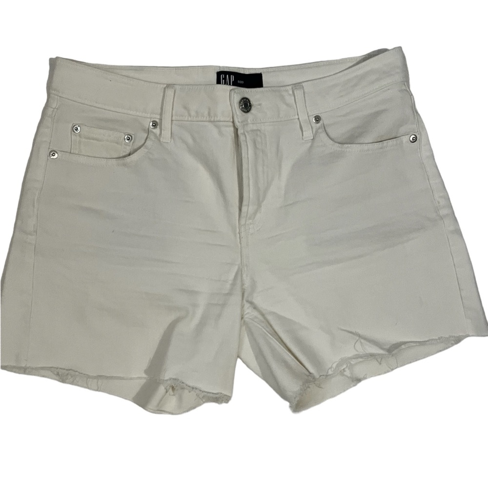 Gap Denim Womens Shorts White 5" Short Stretch